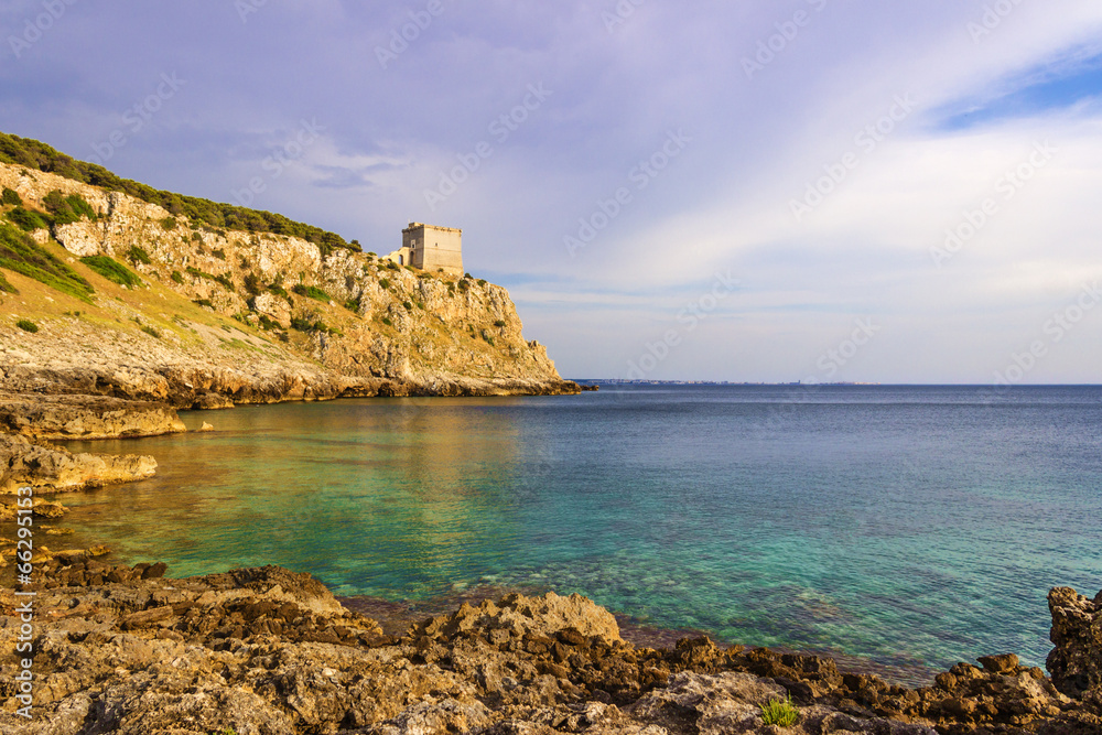 Costa salentina:  Portosevaggio (Lecce).-  ITALIA (Puglia) -