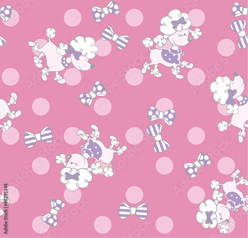 French poodle pattern