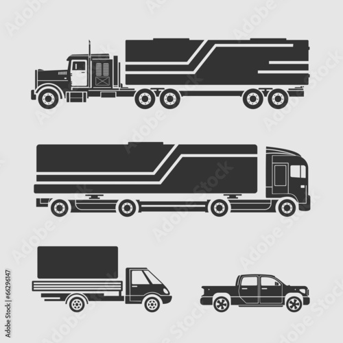 Set of trucks