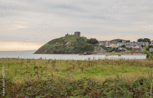 Criccieth Castle in North Wales photo