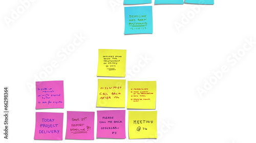 Well played Post-it tetris