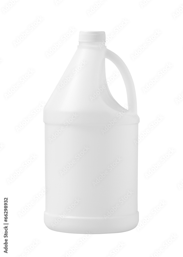 Plastic container (with clipping path) isolated on white Plastic container (with clipping path) isolated on white