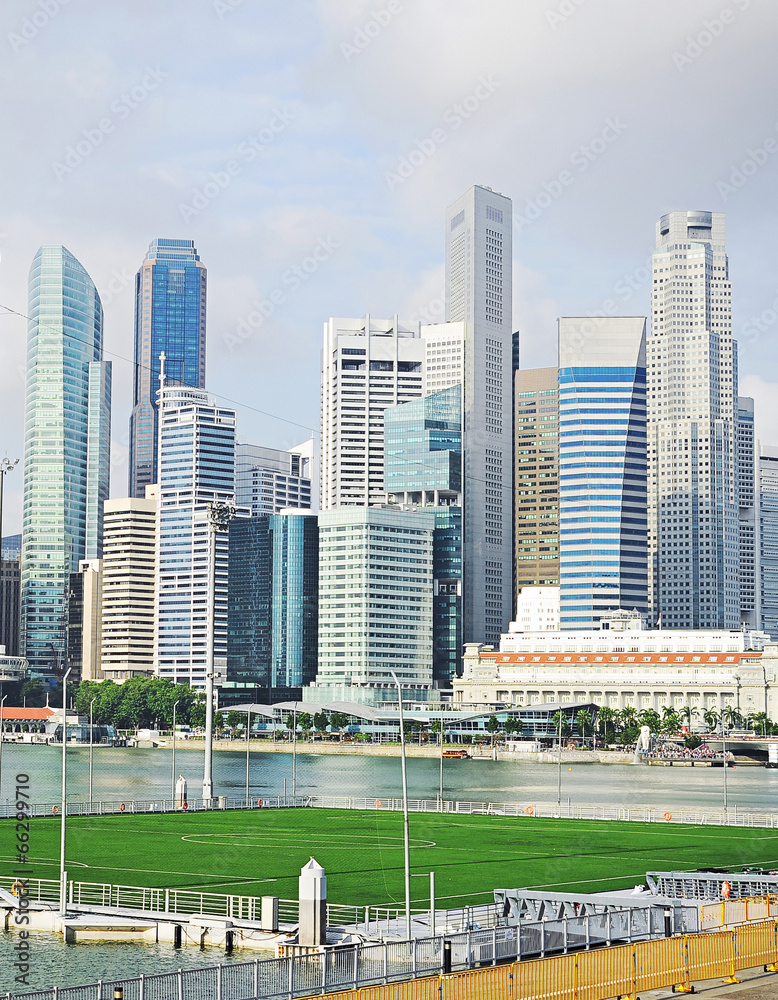 Obraz premium Singapore Floating Platform