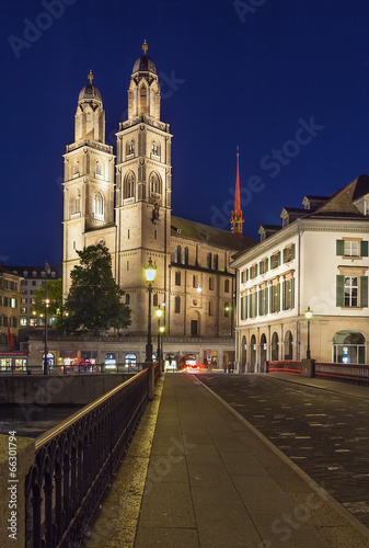 Grossmunster church, Zurich