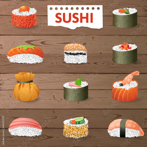 Great sushi set