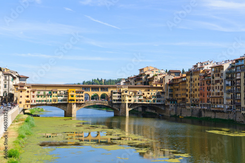 Ponte Vecchio - Historic centre of Florence in Italy © Scirocco340