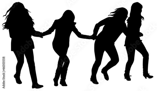 girls ran