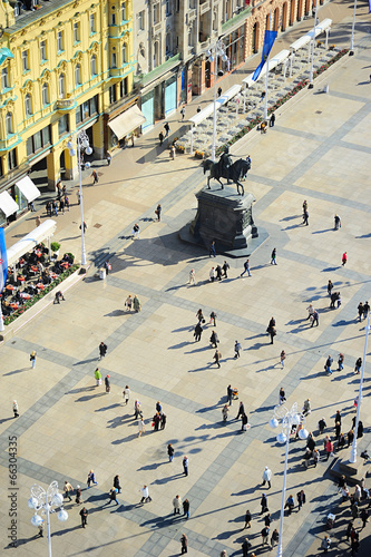 Zagreb central square