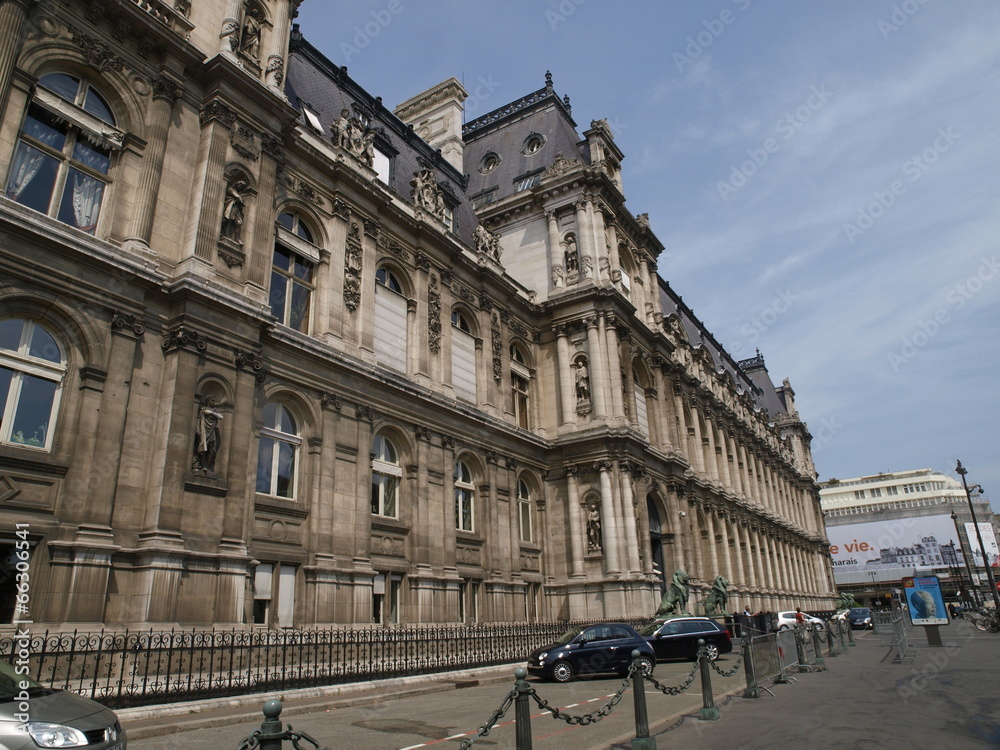 Obraz premium Ayuntamiento de París