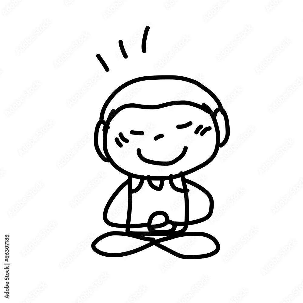 hand drawing cartoon character happy kids hand drawing cartoon character happy kids