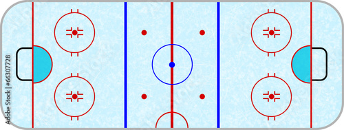 Ice hockey arena