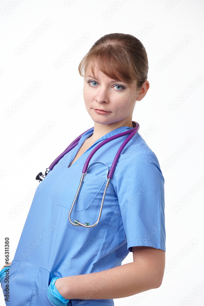 medical doctor woman with stethoscope medical doctor woman with stethoscope