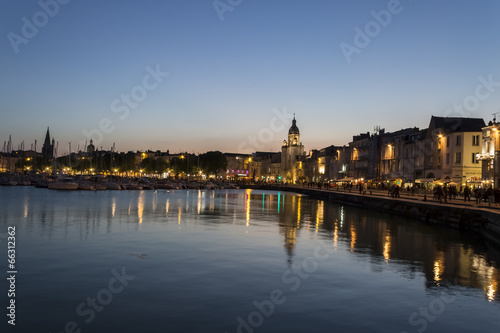 Port de nuit (La Rochelle) © D&M