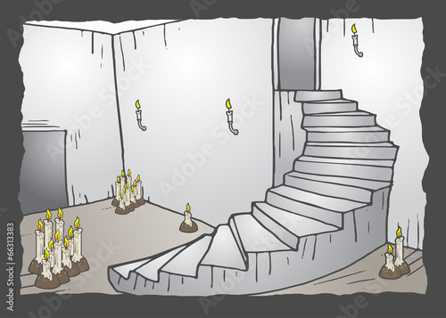 Mystery stairs
