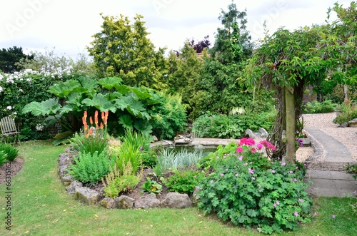 Large English garden