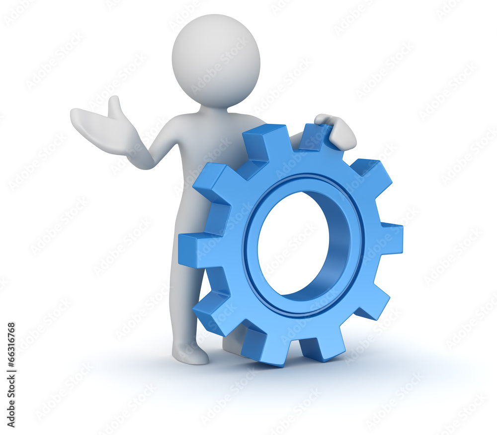 Man and gear Man and gear