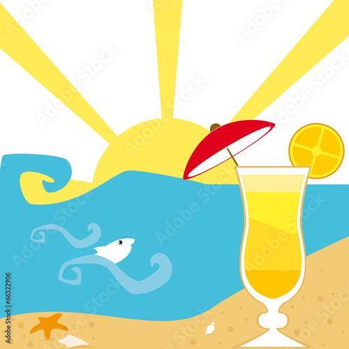 Aperitivo sulla spiaggia
