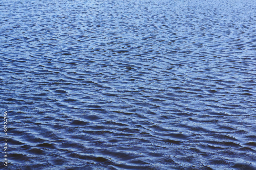 Hintergrund Wasseroberfläche mit kleinen Wellen
