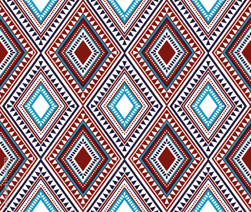 Seamless ethnic pattern illustration vector