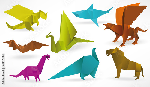 Origami animals