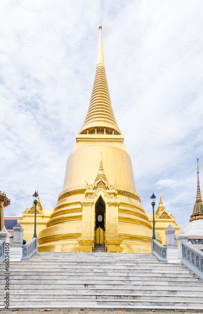 Pagoda in Wat Phra Kaew Pagoda in Wat Phra Kaew