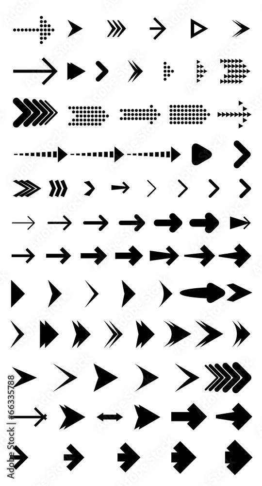 Vector Arrow Collection - with arrow brush library