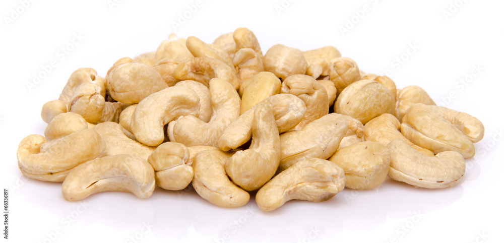 Heap of cashew nuts