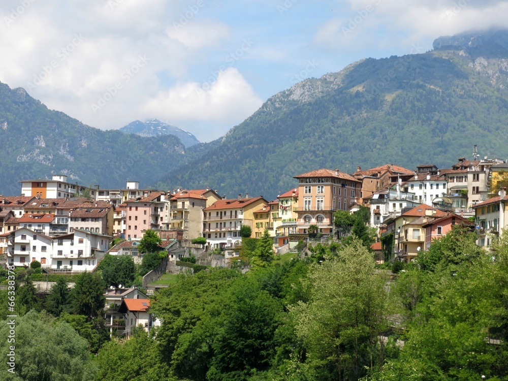 Belluno Village Town Italy
