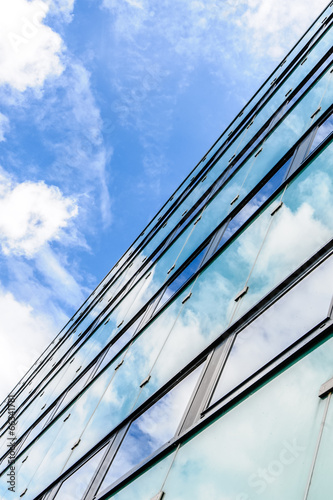 Wallpaper Mural Abstract background texture with bright clouds reflected in wind Torontodigital.ca