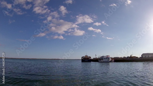 Pan Time-lapse - Shot in Olhão da Restauração Port. Algarve