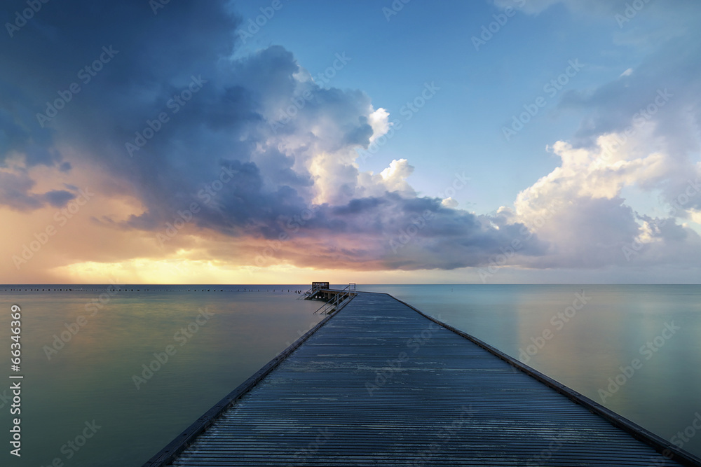 Fototapeta premium Sunrise at Key West