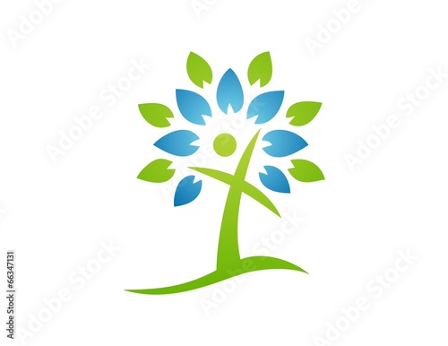 logo tree,abstract people,cross symbol,religious icon