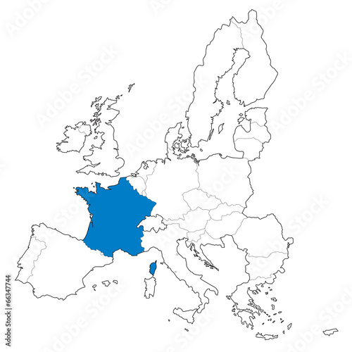vector europe borders