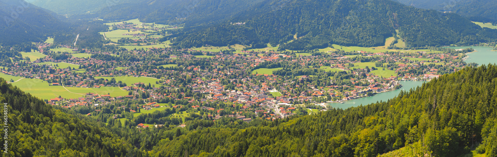 Panorama Landschaft am Tegernsee