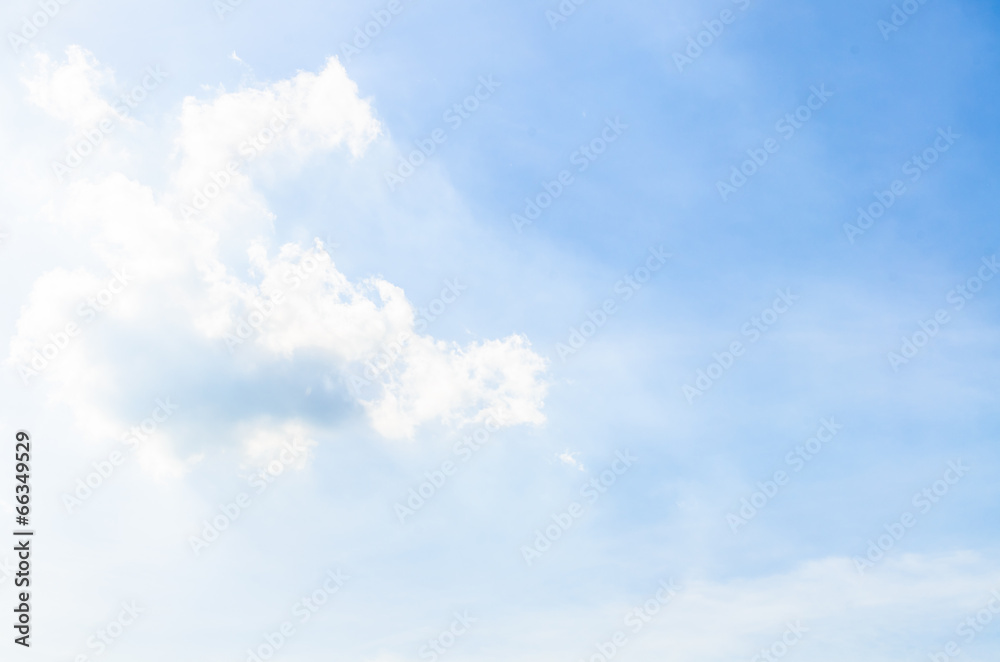 Fototapeta premium Cloud sky