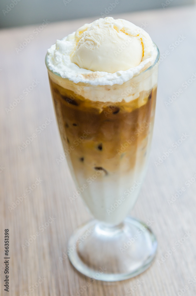 Iced coffee Iced coffee