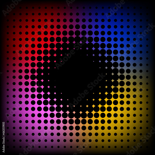 Abstract circles background