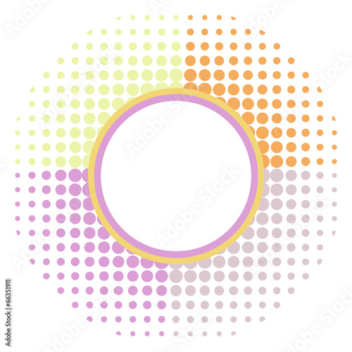Abstract circles background