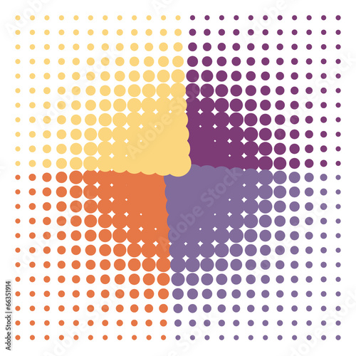 Abstract circles background