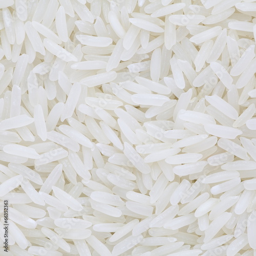 Background of the long white rice grains