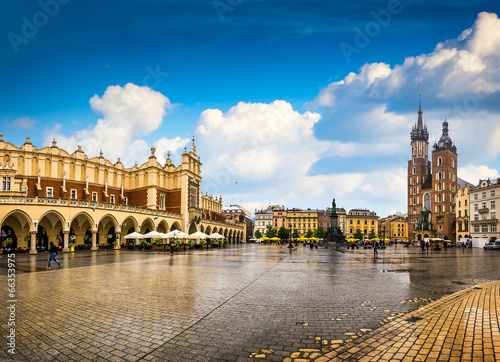 Krakow - Poland's historic center, a city with ancient