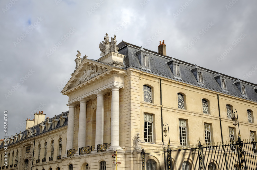 City Hall in the Palace of Dukes and Estates of Burgundy. Dijon,