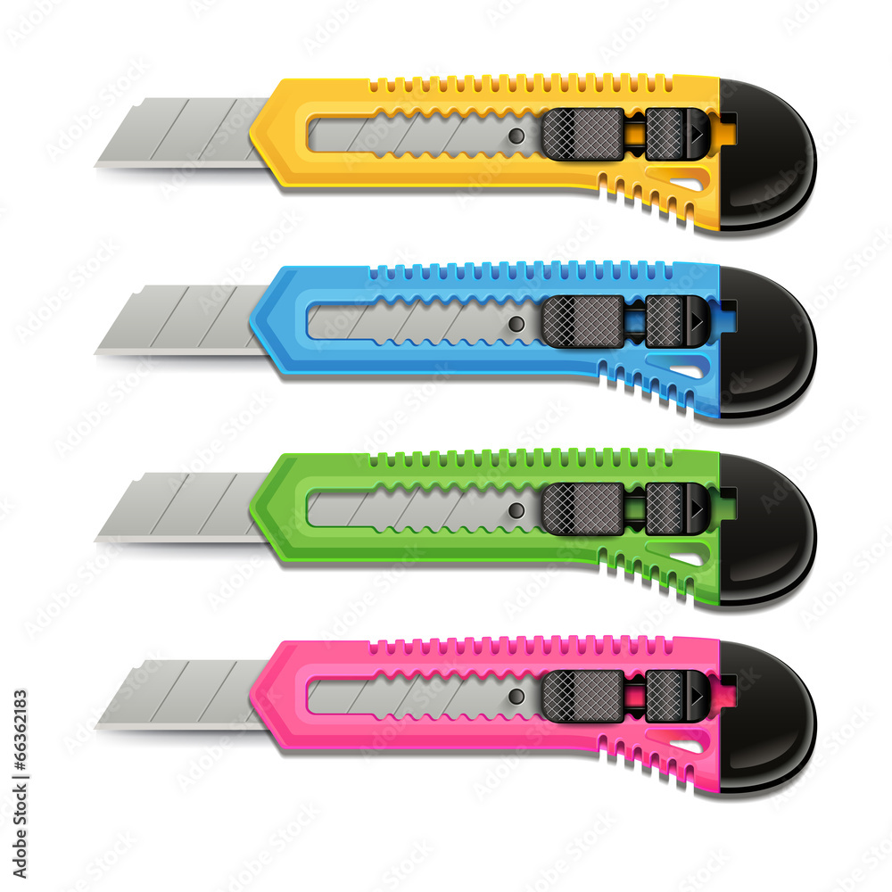 Cutter icons set. Vector illustration Cutter icons set. Vector illustration