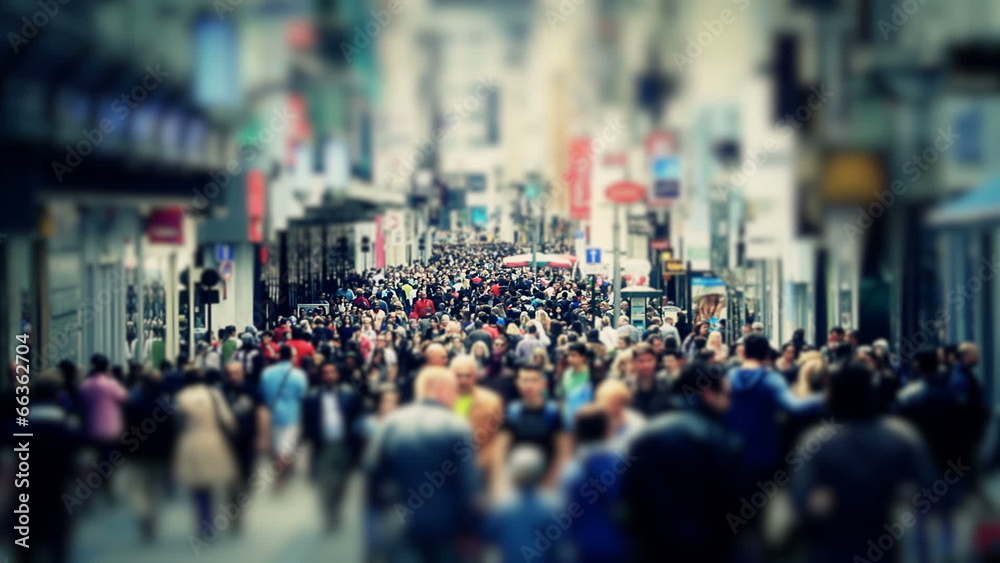 custom made wallpaper toronto digitalCity Pedestrian Traffic Brussels Tilt Shift
