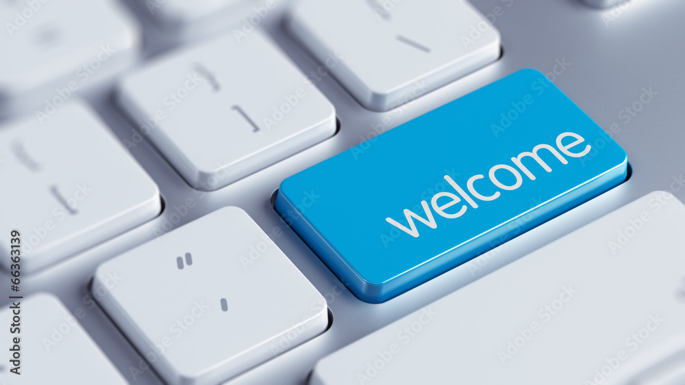 Welcome Concept Welcome Concept