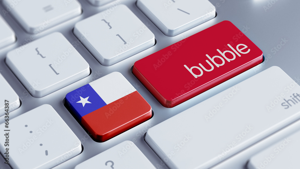 Fototapeta premium Chile Bubble Concept