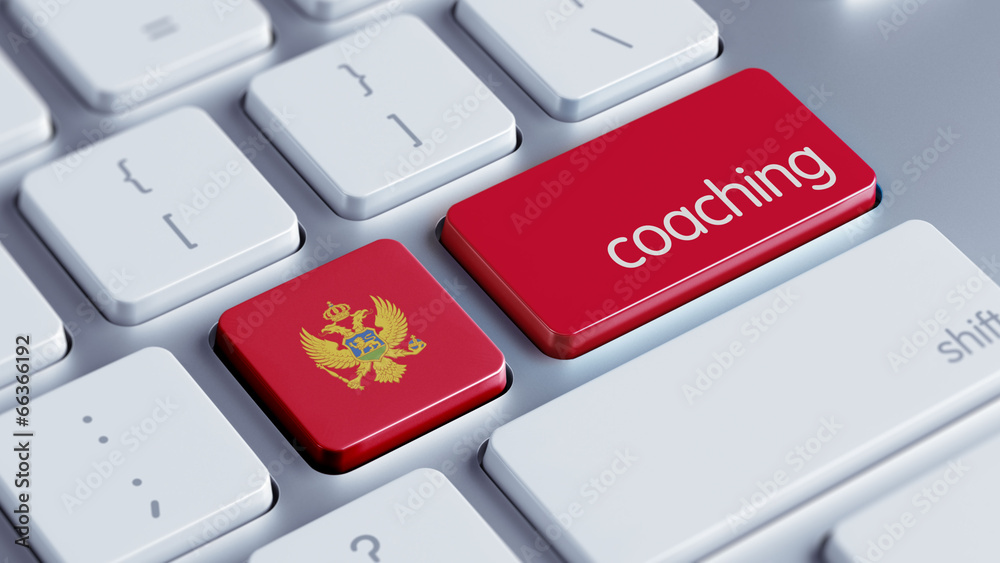 Fototapeta premium Montenegro. Coaching Concept
