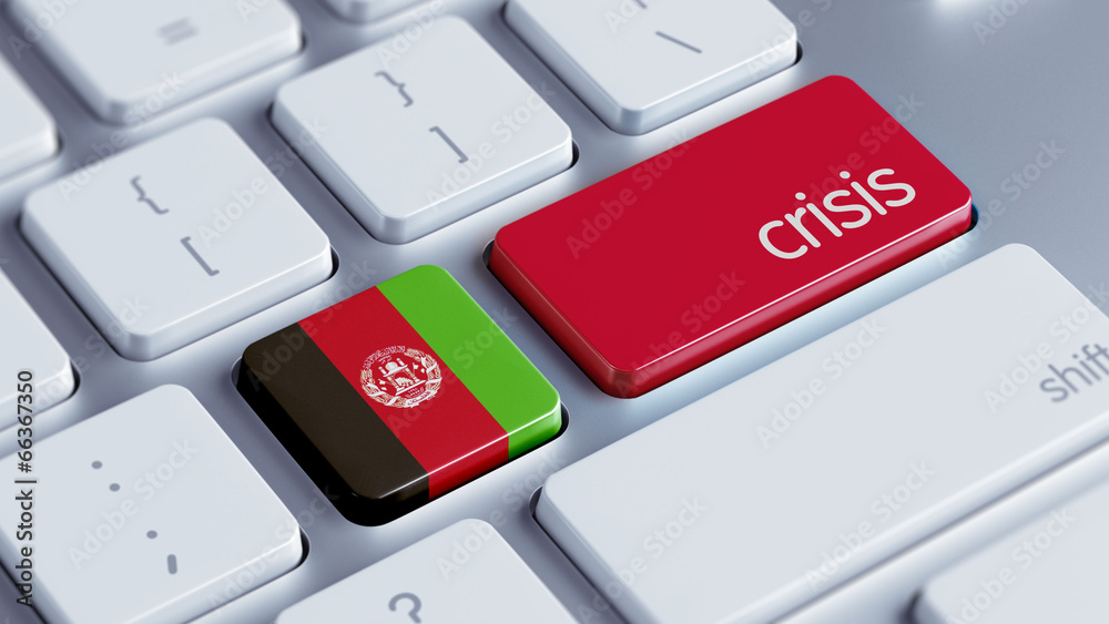 Fototapeta premium Afghanistan. Crisis Concept.