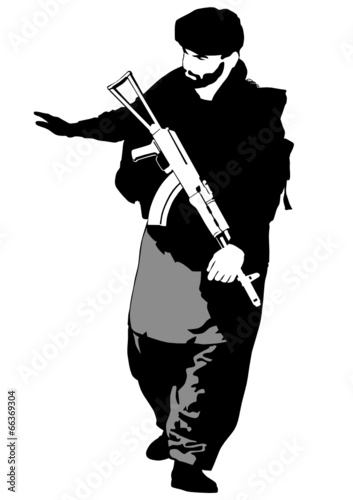 Arab soldier