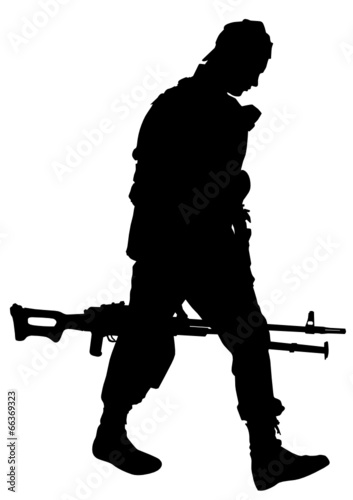 Soldier walk